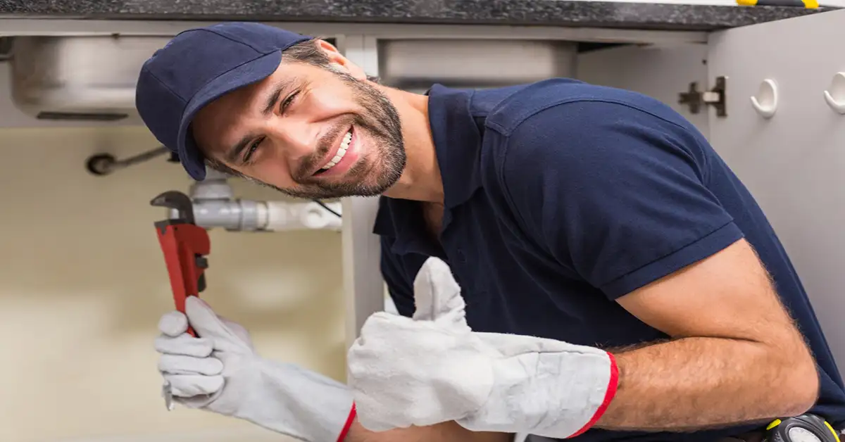 plumber smiling | burlington plumber
